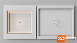Ceiling Decoration Skp Files